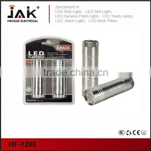 JAK HF1203 Shockproof 9 LED Aluminium Flashlight thumbnail-1