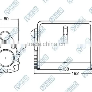 08139 Truck Weld-on Sliding Webbing Winches thumbnail-2