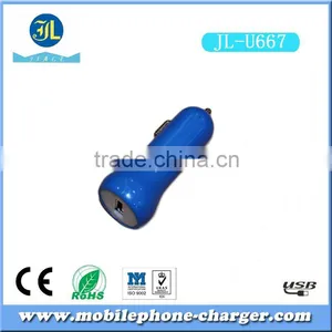 Fluorescence Green Car Charger, USB Port Auto Adapter With Bright Color thumbnail-6