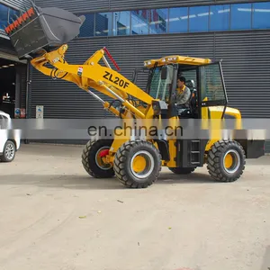 Provide ce Certificate Wheel Loader Zl20 2000kg Wheel Loader Front Loader for Sale thumbnail-3