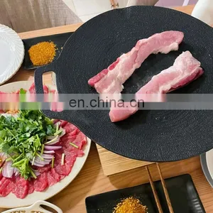 Barbecue Plate Induction Cooker Maifan Stone Korean Pot Outdoor Teppanyaki Household Business Bbq Camping Plate thumbnail-2