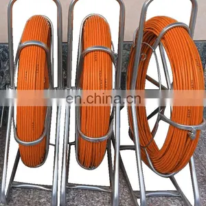 High Quality Fiberglass Conduit Snakes Duct Rodder 6mm Conduiting Cable Push Rods thumbnail-5