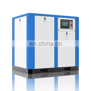 Bison China Air Screw Pump 7.5kw 15kw 22kw Silent High Pressure 11kw Oil Free Low Noise Rotary Screw Type Air Compressor thumbnail-4