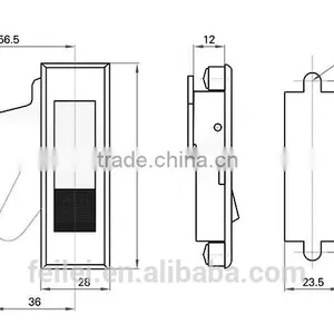 Unique Cabinet Lock for Switch Cubicle thumbnail-6