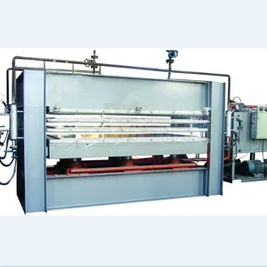 Woodworking Hydraulic Hot Press Machine for Fire-proofing Floor, Door, Furniture thumbnail-5