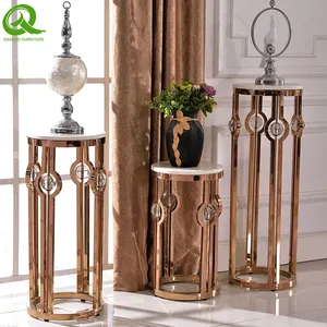 Home Decoration Flower Stands Stainless Steel Flower Stands for Living Room Furniture thumbnail-3