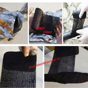 Cable Connection Armor Wrap Structure Materials Fiberglass Armour Wrap For Cable Jacket Repair thumbnail-3