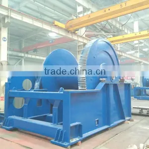 10 Points Hydraulic Mooring Winch for Crane or Work Barge thumbnail-1