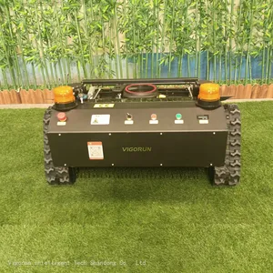 Remote Control Mower With Tracks, China Remote Control Bank Mower Price, Remote Control Hillside Mower for Sale thumbnail-5