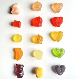 Quality OEM FDA Soft Functional Gummy Candy With Multi Vitamin Supplements for Human Body Skincare and Sleep Well thumbnail-4