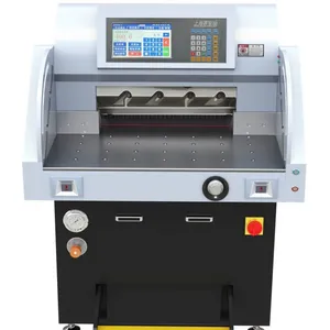 Shanghai Xiangbao XB-AT652-09EP Heavy Duty Hydraulic Ultra-Silent Paper Cutting Machine (New Model With Blowing Beads) thumbnail-2