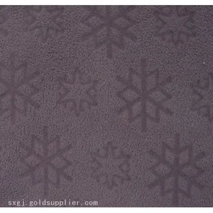 Knitted Clip Flower Polar Fleece Fabric - Unique 3D Floral Texture for Fashion & Decor thumbnail-5
