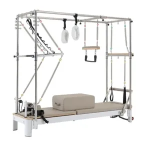 Aluminum Pilates Reformer Cadillac Pilates Core Bed With Full Tower thumbnail-4