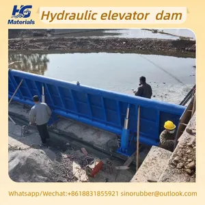 HG006 Hydraulic Elevator Dam Store Water Irrigate Landscape Flood Control Sluice Dam Gate thumbnail-1