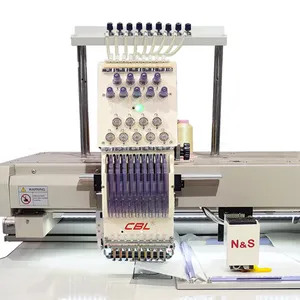 CBL High Speed Single Head Tuft Model Mixed Flat Computerized Embroidery Machine thumbnail-1