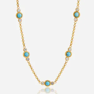 Non-Tarnish 304 Stainless Steel Necklace With 2-Year Color Retention thumbnail-5