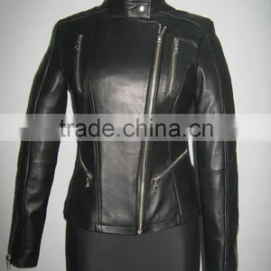 Stylish Genuine Leather Jackets Black Sheep Nappa thumbnail-2