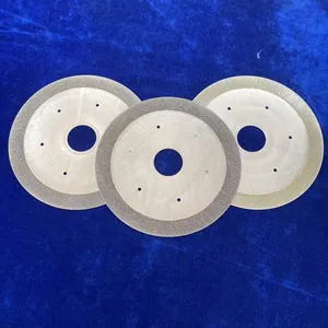 Single-sided/double-sided Electroplated Diamond Cutting Discs, High-precision Diamond Electroplated Saw Blades Suitable for Cutting Sealing Strips and Glass Fibers thumbnail-3