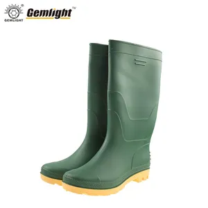 Heavy Duty PVC Rain Boots With Durable PVC Body for African Importers OEM Bulk Order Support for Farm Construction and Market Use thumbnail-1