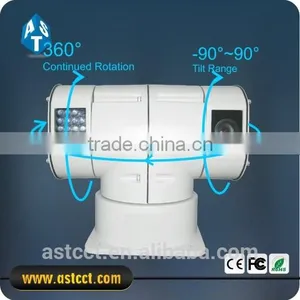High Definition 1/3" Sony CCD Vehicle PTZ Camera Analog Vehicle IR Varifocal PTZ Camera 700 TVL Vehicle PTZ Camera thumbnail-1