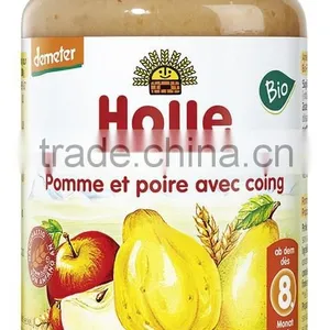 Holle Baby Food Apple & Pear Quince, 190g thumbnail-1