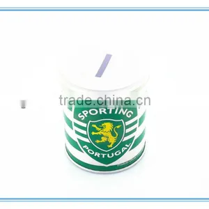 Wholesale Metal Coin Bank With Plastic Lid Tin Coin Bank Coin Tin Bank Manufacturer thumbnail-1