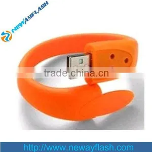 New Fashion Bracelet Silicone Usb 8gb Flash Drive thumbnail-1