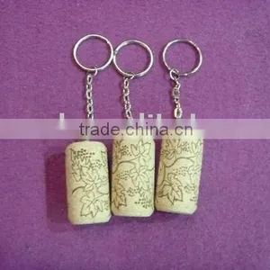 Cork Key Chain/Cork Key Ring thumbnail-1