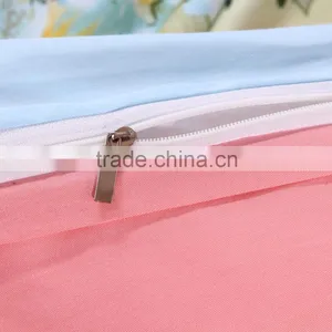 Cheap Wholesale Soft Cotton Flower Pattern 4 Pcs Bedding Set thumbnail-5