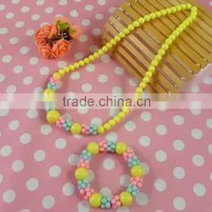 Necklace Bracelet African Beads Jewelry Set thumbnail-2