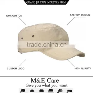 100% Organic Cotton Twill Custom Corps Military Hat Wholesale thumbnail-1