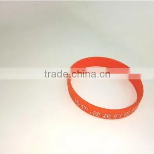 Fancy Chain Bracelet for Girls Casual Sports Bracelets Rubber Silicone Red Wristband thumbnail-2