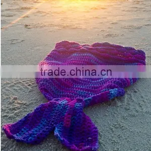 Beautiful Mermaid Tail Blanket thumbnail-3