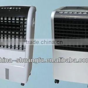 China Low Power Consumption Electric Floor Standing Portable Water Based Motor Cooling Fan thumbnail-4