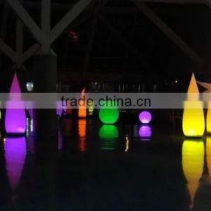 Inflatable Advertising Pillar, Outdoor Advertising Cone, With Remote Control Colorful LED Light thumbnail-4