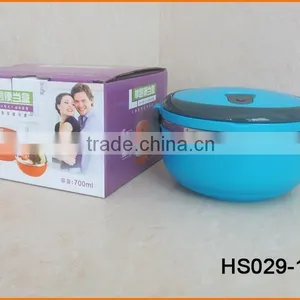 HS029 Plastic And Stainless Steel Combination Lunch Box thumbnail-5