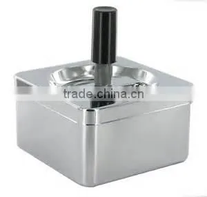 New Style of Tin Spinning Ashtrays Square Shape thumbnail-2