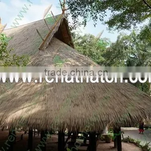 UV-protection Thatch Gazebo thumbnail-1
