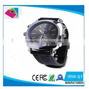 OEM Factory Fashionable Waterproof 100% 32gb Hidden Watch Camera, Sport Mini DV, Security Watch Webcam Wit HIR Night Vision thumbnail-1