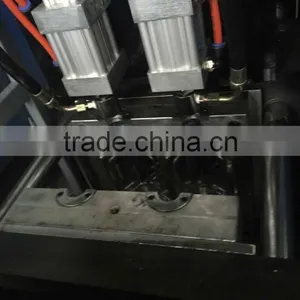 High Efficiency Semi Automatic One Pull Two Pet Bottle Blowing Machine thumbnail-3