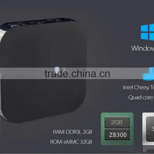 Vensmile W8 PRO Intel Cherry Trail Mini pc W8 PRO 2GB/32GB Quad Core Wi-Fi 2.4GHz/5GHz BT4.0 Wintel Mini pc W8 PRO thumbnail-2