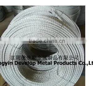 Galvanized Steel Wire Rope 4x25Fi+FC,4x31SW+FC,6x19W+IWS,6x19S+IWS thumbnail-1