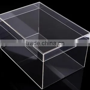 2016 Acrylic Storage Box New Deaign for Kids or Adult Shoes Packaging Quality Choice thumbnail-2