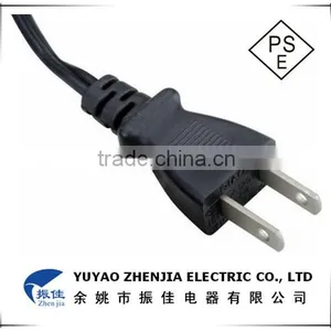 Japan 125V 2 Pin ac Power Cord Plug With PSE UL thumbnail-3