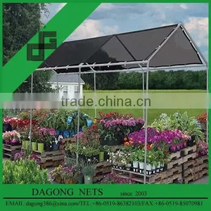 Shade Net Shade Tarp Construction Fence Tarp Dust and Wind Tarp Canopy Shade Panel Koi Pond Screen 18'x24' Black thumbnail-4