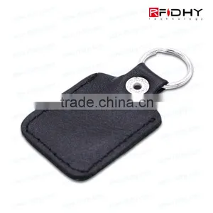 Stylish TK4100 Leather RFID Key Tag for Ticket thumbnail-4