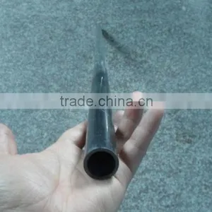 SMALL BLACK PVC PIPE, HIGH GLOSS, HIGH QUALITY PJA219 (we Can Make According to Customers' Sample or Drawing) thumbnail-1