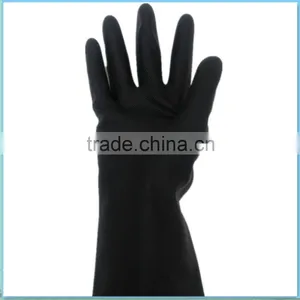 New Design Industrial Black Rubber Glove thumbnail-3