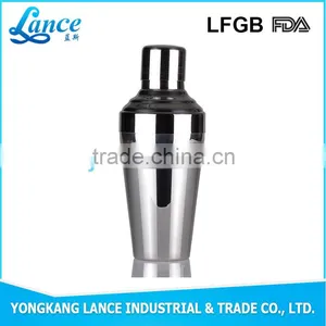UK Popular Bar Tools 750ml Stainless Steel Luxe Cocktail Shaker thumbnail-2