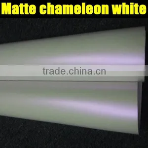 Popular Matte Chameleon Pearl White to Purple With Air Bubble thumbnail-1